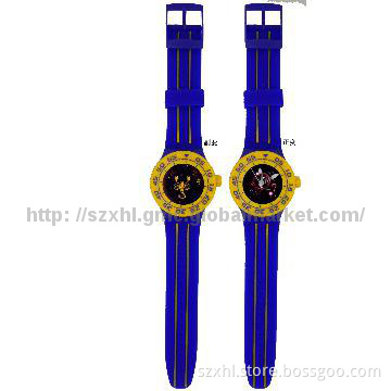 Fashion latest silicone quartz watch XHL-XZ001